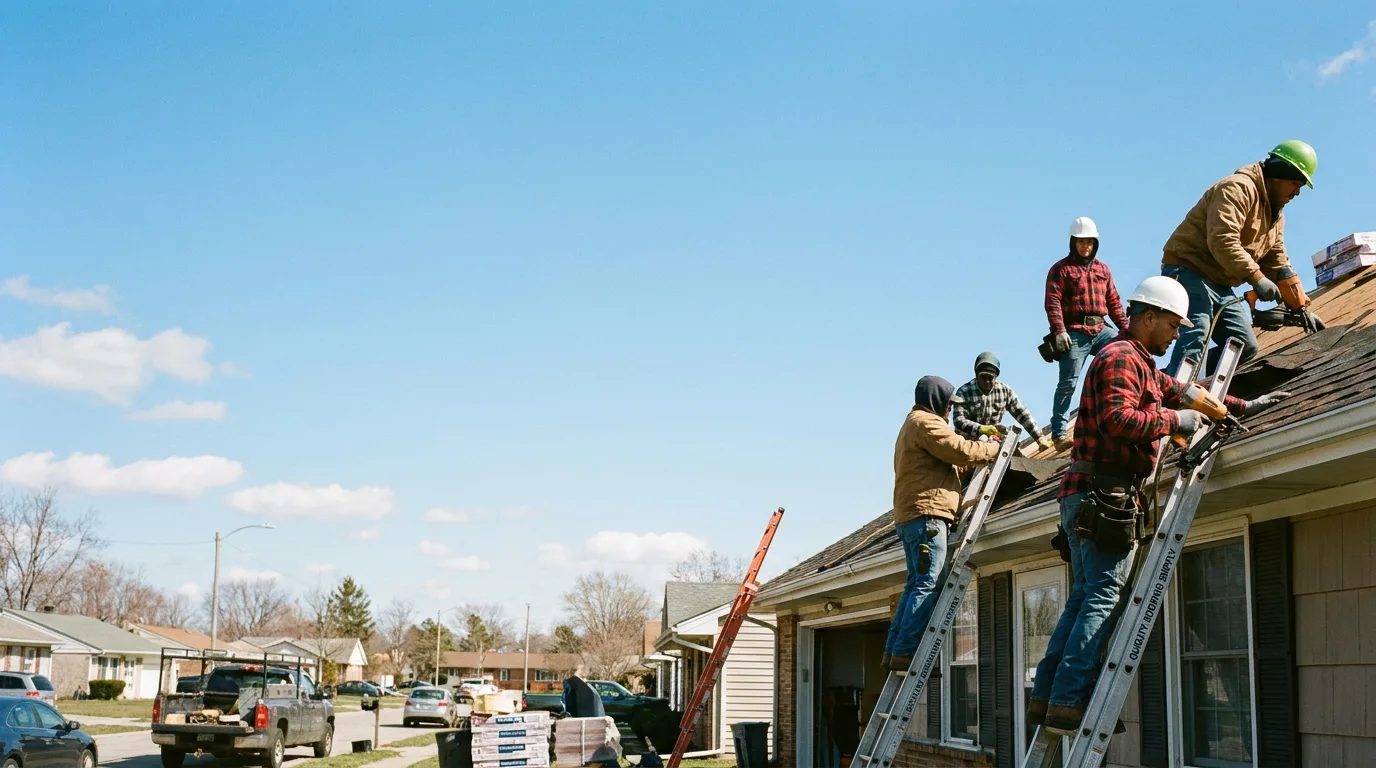Roofing in Pleasureville, KY near me